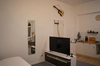 TV/Unterhaltungsangebot in der Unterkunft Appartement im Szenekiez