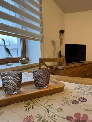 TV/Unterhaltungsangebot in der Unterkunft Ferienwohnung Rheinsberg in Schlossnähe