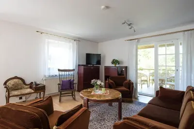 TV/Unterhaltungsangebot in der Unterkunft Ferienhaus Pankow