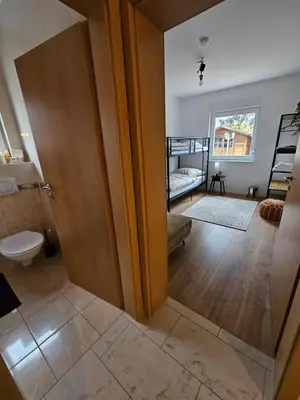 Ein Badezimmer in der Unterkunft Cozy house and free parking