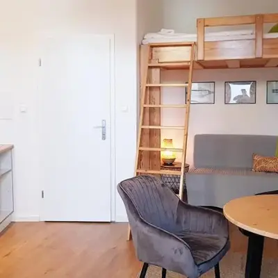 Green Apartment N40 Cosy Studio for 3 guests