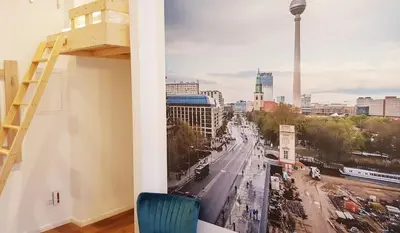 Grundriss der Unterkunft Green Apartment Studio L29 Neukölln