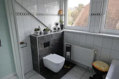 Ein Badezimmer in der Unterkunft Ole's Nest