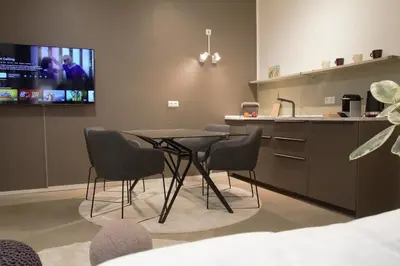 Küche/Küchenzeile in der Unterkunft Business & Family Apartment