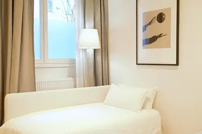 Ein Bett oder Betten in einem Zimmer der Unterkunft Business & Family Apartment