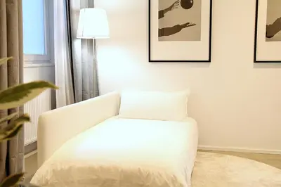 Ein Bett oder Betten in einem Zimmer der Unterkunft Business & Family Apartment