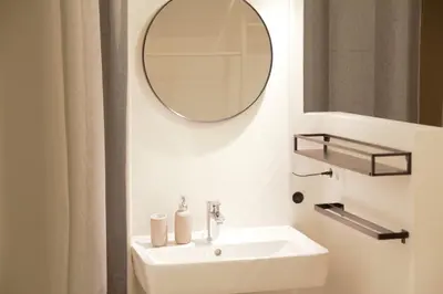 Ein Badezimmer in der Unterkunft Business & Family Apartment