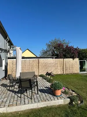 Ein Garten an der Unterkunft Ferienhaus Naturblick