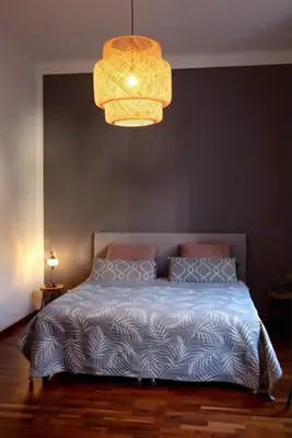 Ein Bett oder Betten in einem Zimmer der Unterkunft Modern Villa in Falkenberg
