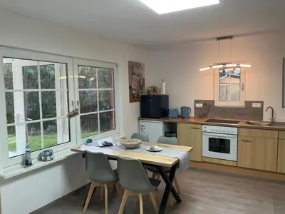 Küche/Küchenzeile in der Unterkunft Haus Linda
