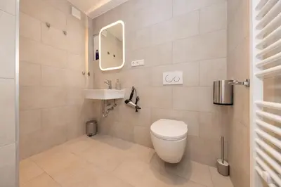 Ein Badezimmer in der Unterkunft Great 3-room apartment