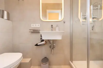 Ein Badezimmer in der Unterkunft Great 2-room apartment in Mitte