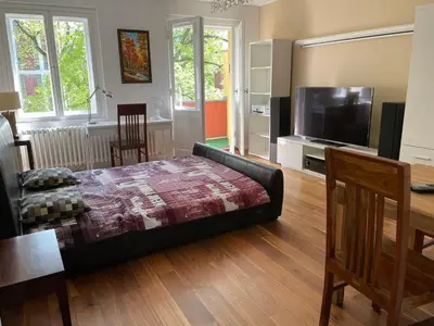TV/Unterhaltungsangebot in der Unterkunft Modern and cozy apartment in good location
