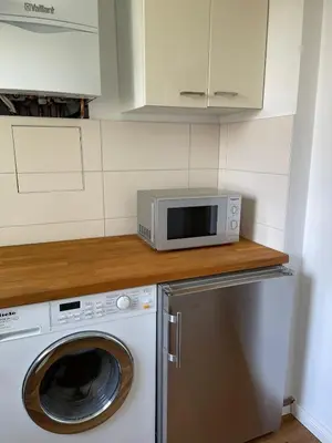 Küche/Küchenzeile in der Unterkunft Modern and cozy apartment in good location