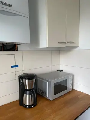 Küche/Küchenzeile in der Unterkunft Modern and cozy apartment in good location