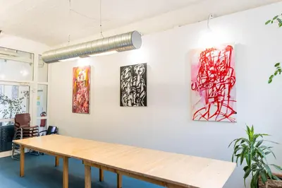 Grundriss der Unterkunft 200 qm LOFT am Fluss für Freunde und Familien !