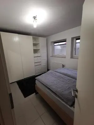 Ein Bett oder Betten in einem Zimmer der Unterkunft Dürr