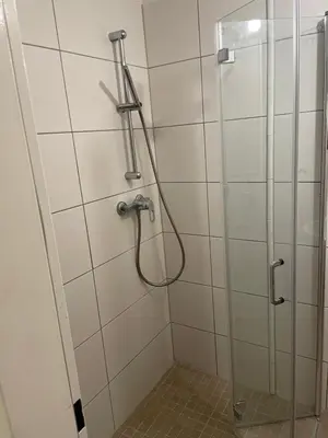 Ein Badezimmer in der Unterkunft Entspanntes Apartment Wilmersdorf