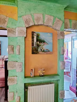Grundriss der Unterkunft Apartment Villa Karena mit 2 Schlafzimmern