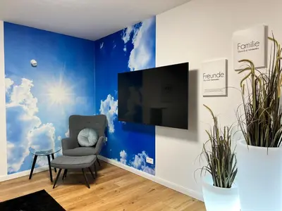 TV/Unterhaltungsangebot in der Unterkunft BrandenburgApartment-Sky
