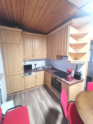 Küche/Küchenzeile in der Unterkunft Monteur-Haus Grüber Berlin Marzan, Hellersdorf, Lichtenberg