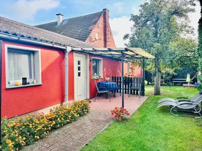 Ein Garten an der Unterkunft Ferienwohnung Nettelbeck
