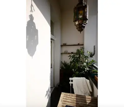 Grundriss der Unterkunft Colorful design 2room w balcony next Maybachufer