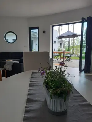 Ein Garten an der Unterkunft Ihre Auszeit am See