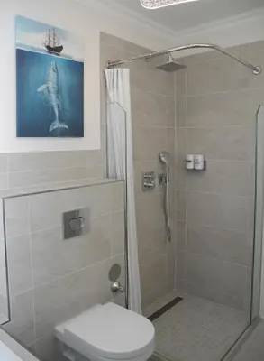 Ein Badezimmer in der Unterkunft Stay comfortably on vacation - in Wildau