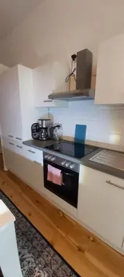 Küche/Küchenzeile in der Unterkunft Superapartments in Potsdam