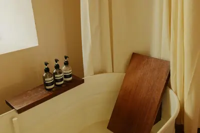 Spa und/oder Wellnesseinrichtungen in der Unterkunft Design Farm House Amid Wild Uckermark Nature