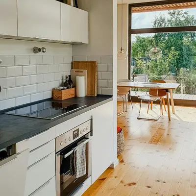 Grundriss der Unterkunft Natural Wooden House With Panoramic View