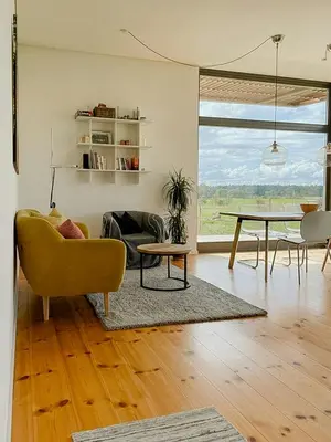 Grundriss der Unterkunft Natural Wooden House With Panoramic View