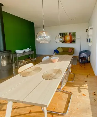 Grundriss der Unterkunft Natural Wooden House With Panoramic View