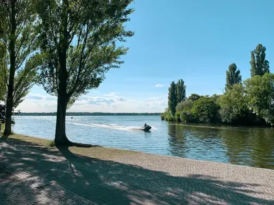 Naturlandschaft in der Nähe der Ferienwohnung
