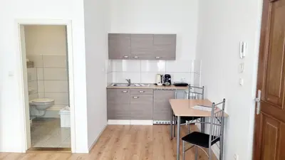 Küche/Küchenzeile in der Unterkunft Green Apartment Fine for couples Neukölln