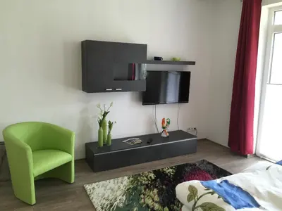 TV/Unterhaltungsangebot in der Unterkunft Röblinseeterrassen