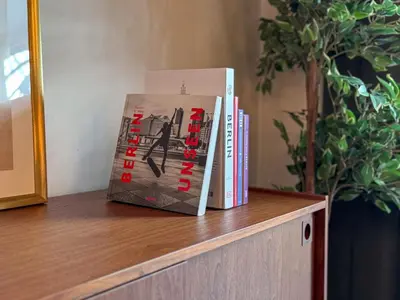 Die Bibliothek in der Ferienwohnung