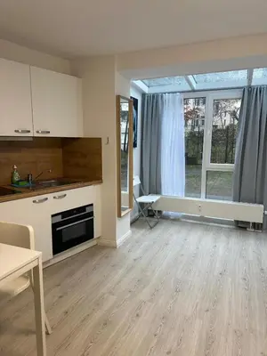 Küche/Küchenzeile in der Unterkunft Gesundbrunnen Studio