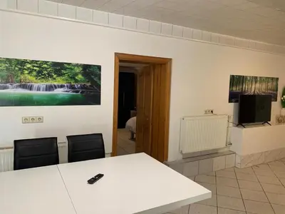 TV/Unterhaltungsangebot in der Unterkunft Ferienwohnung in Müncheberg