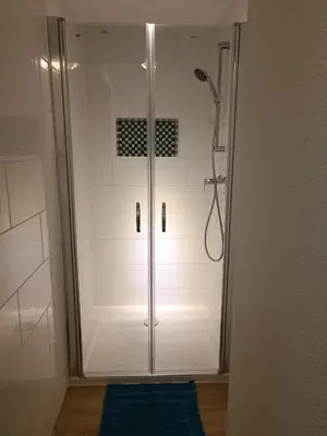 Ein Badezimmer in der Unterkunft Spreewald Ferienwohnung Wollgast