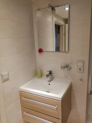 Ein Badezimmer in der Unterkunft Spreewald Ferienwohnung Wollgast