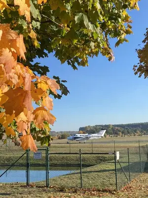 Naturlandschaft in der Nähe des Motels