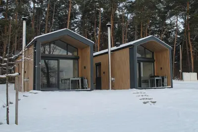 Tiny Haus 1 im Winter