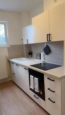 Grundriss der Unterkunft Modernes Ferienapartment in Berlin-Neukölln
