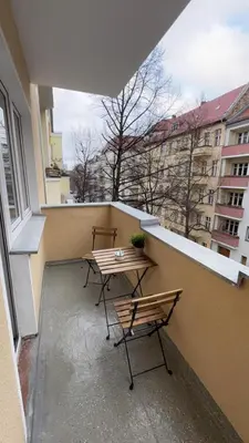 Grundriss der Unterkunft Modernes Ferienapartment in Berlin-Neukölln