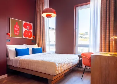 Ein Bett oder Betten in einem Zimmer der Unterkunft Numa Berlin Friedrichshain