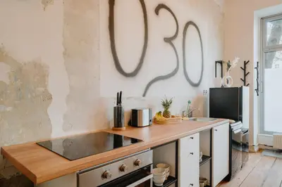 Küche/Küchenzeile in der Unterkunft 030 - Szene Apartment Kreuzberg