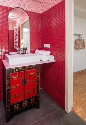 Grundriss der Unterkunft Family Friendly Studio Apartment