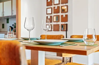 Grundriss der Unterkunft 3 Zimmer, Beamer, Balkon, Disney Plus